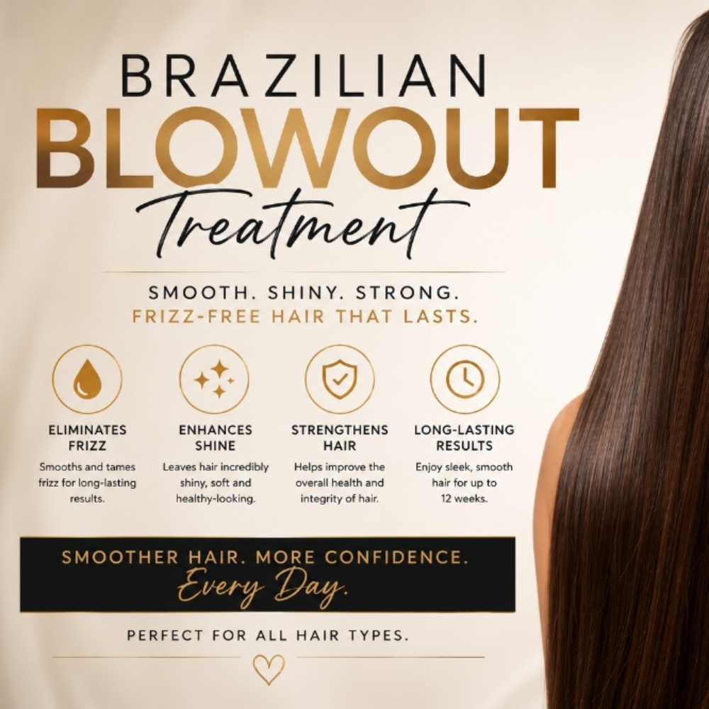 Brizillian Blowout at Envy Waves Hair salon in North Port, FL