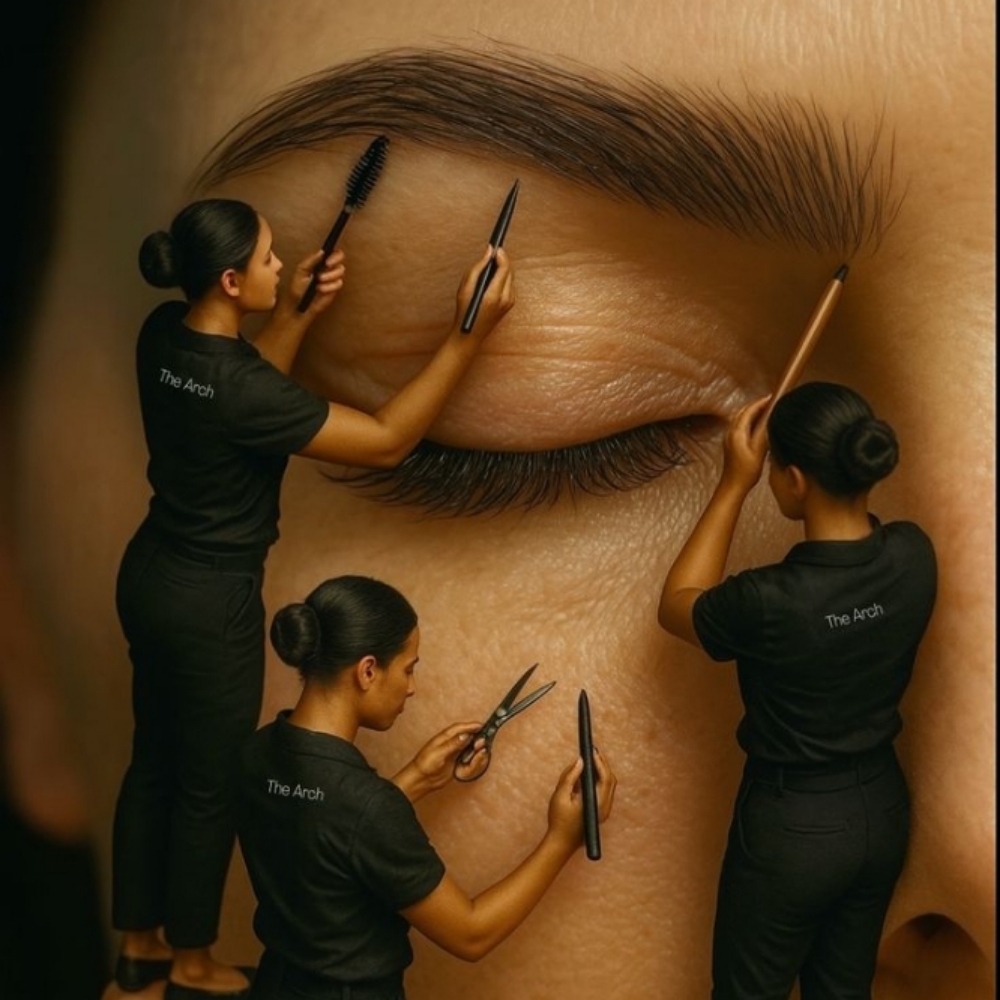 Full Face +BrowTint at Kelli Chen BLONDE BROW Specialist Richmond Ky in Richmond, KY