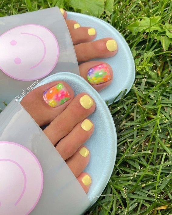 Gel Toes Polish Change