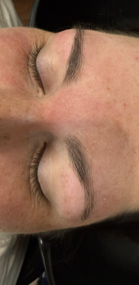 Brow wax at Pinki's Shear Beauty in Trenton, TN