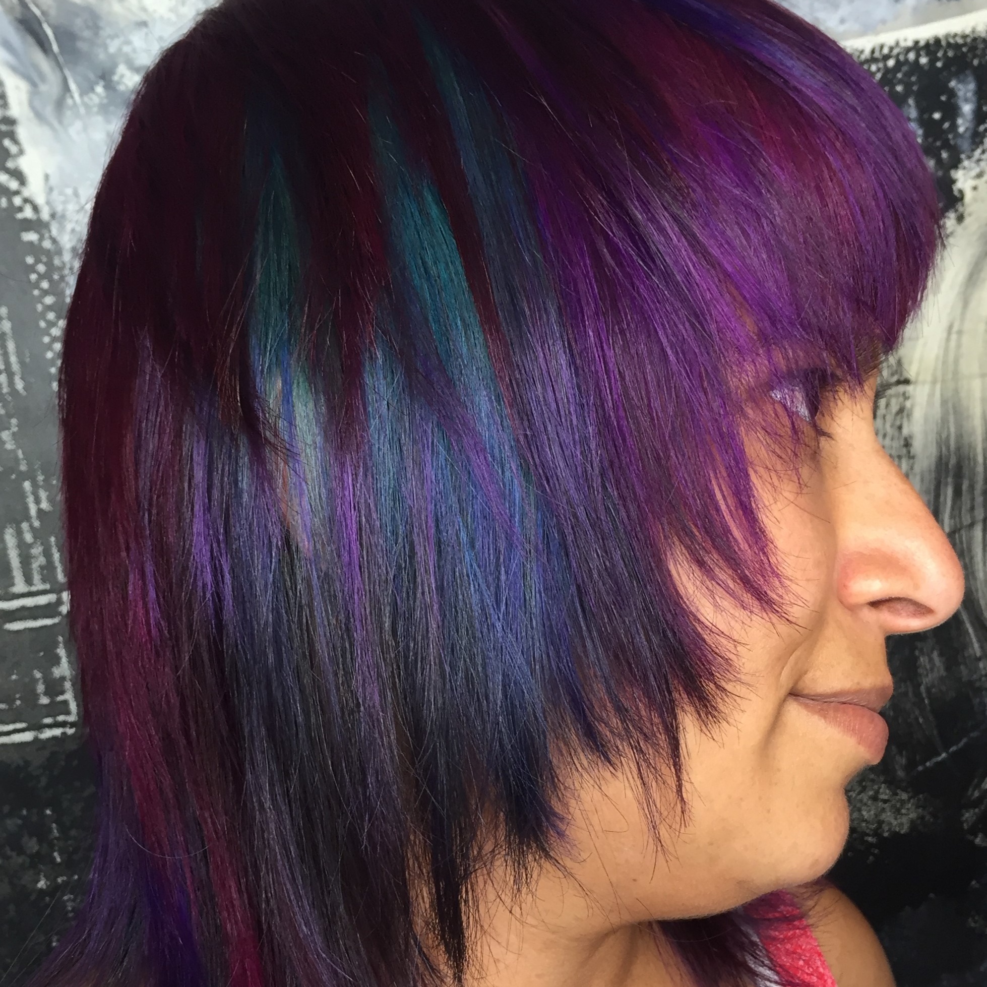 Custom color/color transformation at Underground Culture Hair Studio in Ventura, CA