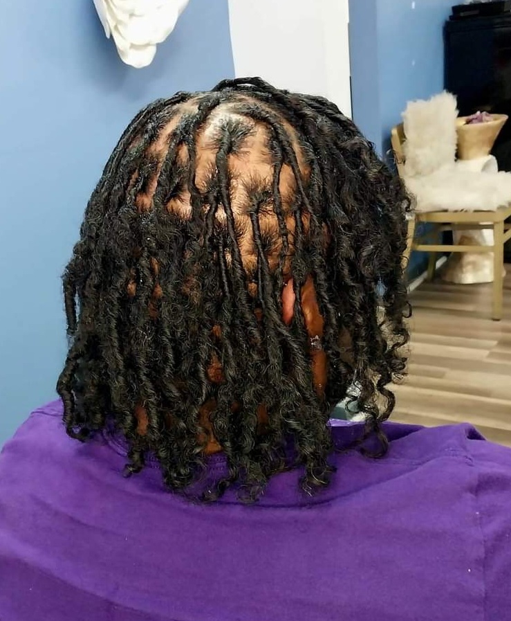 Starter Locs with coils