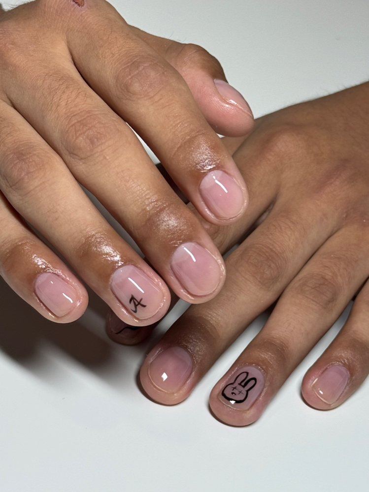 Mens Gel Mani