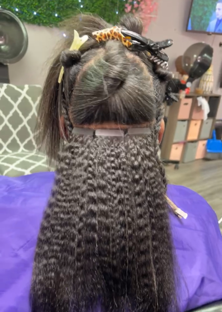 Tape-In Install at Klassi Chix Unlimited in Shreveport, LA