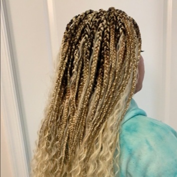 GODDESS BOX BRAIDS at Favourite Hair Braiding in Cantonsville, MD