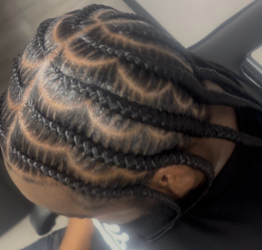 Cornrows (Real Hair/ No Weave)