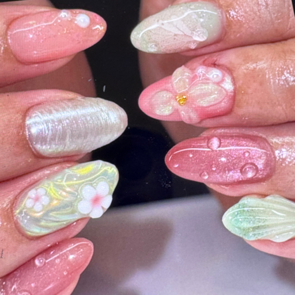 3-4 week acrylic fill at Lexx.the.tech in new braunfels, TX