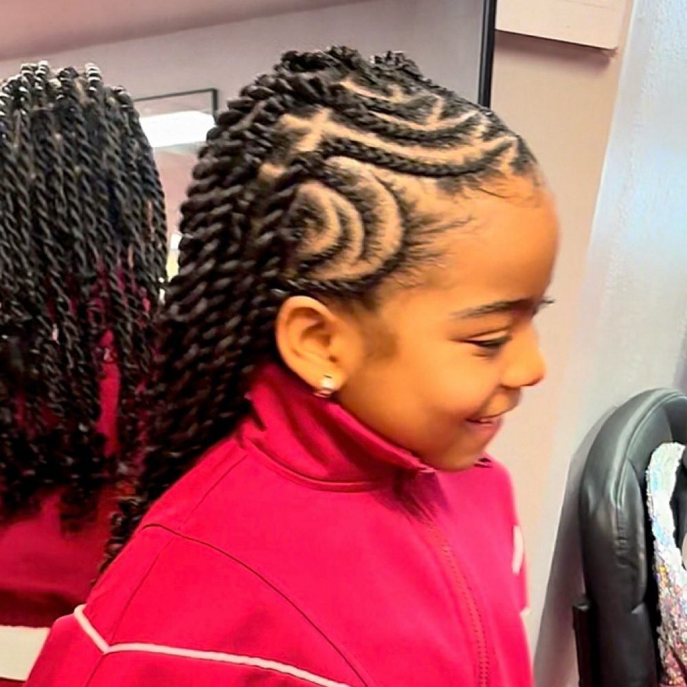 Braided And Twisted at Kingdom Hair Kare in Red Oak, TX
