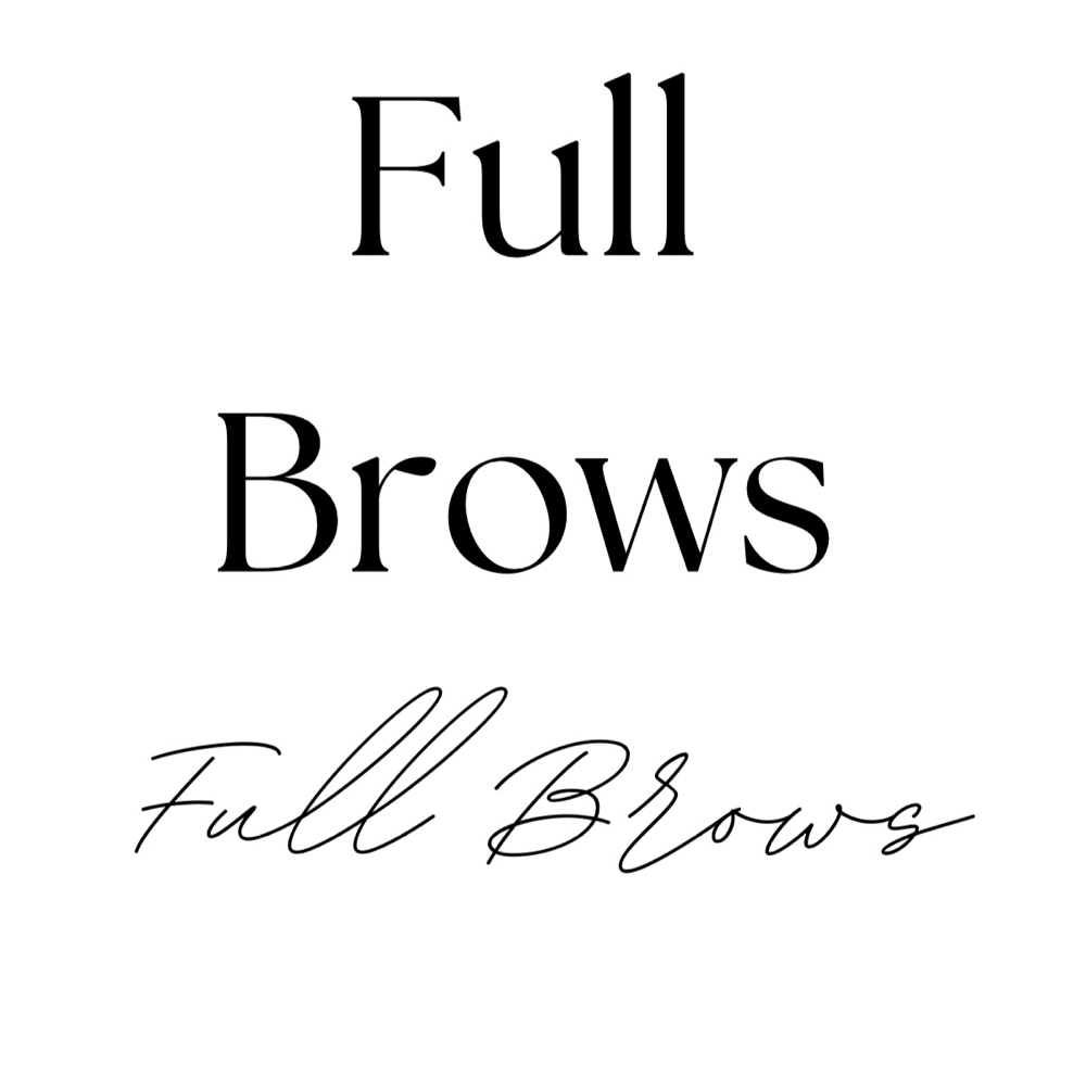Full Brows