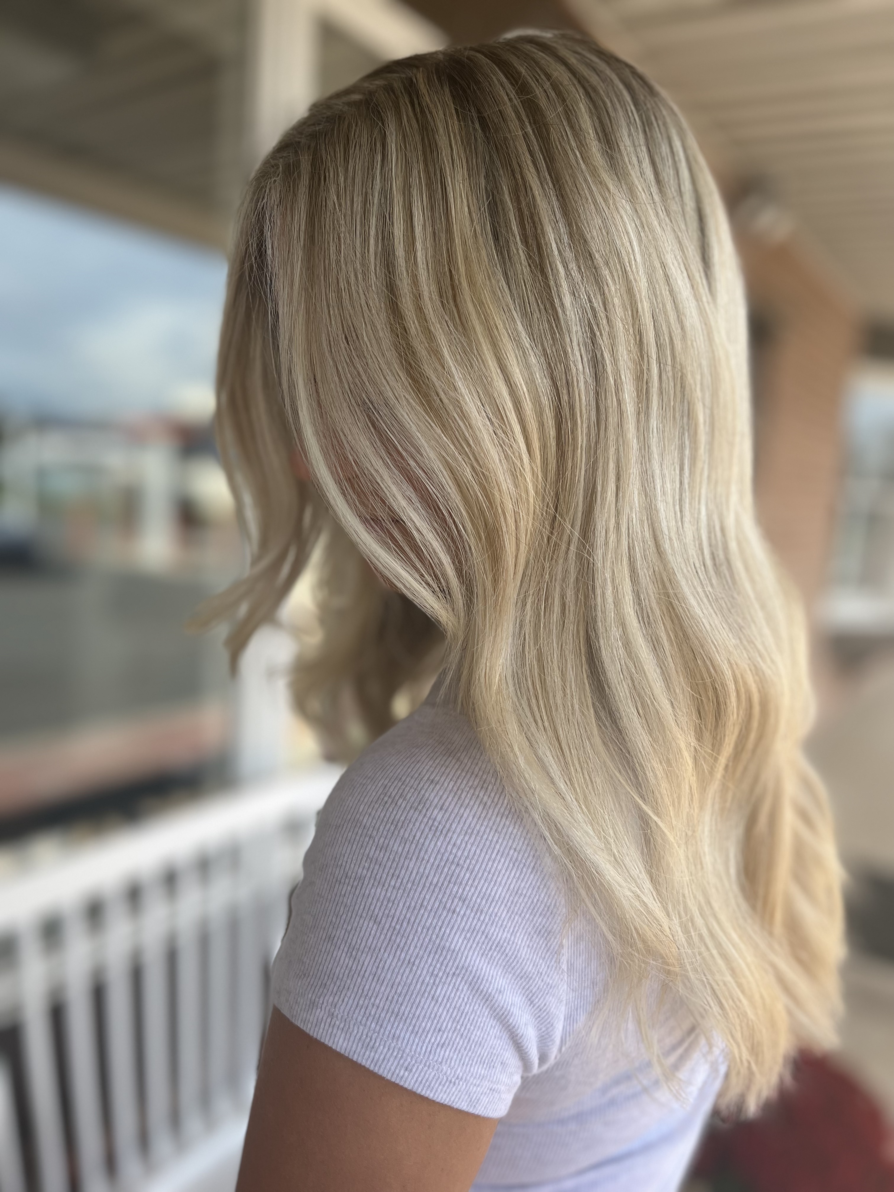 Partial Foil + Toner (No Blow Dry) at Morgan Kinsey in Middletown, DE