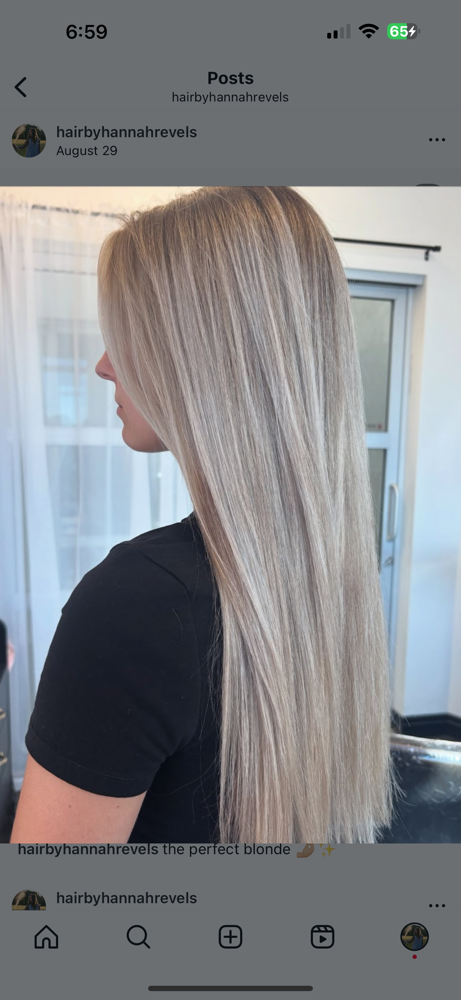 Full Blonding Service