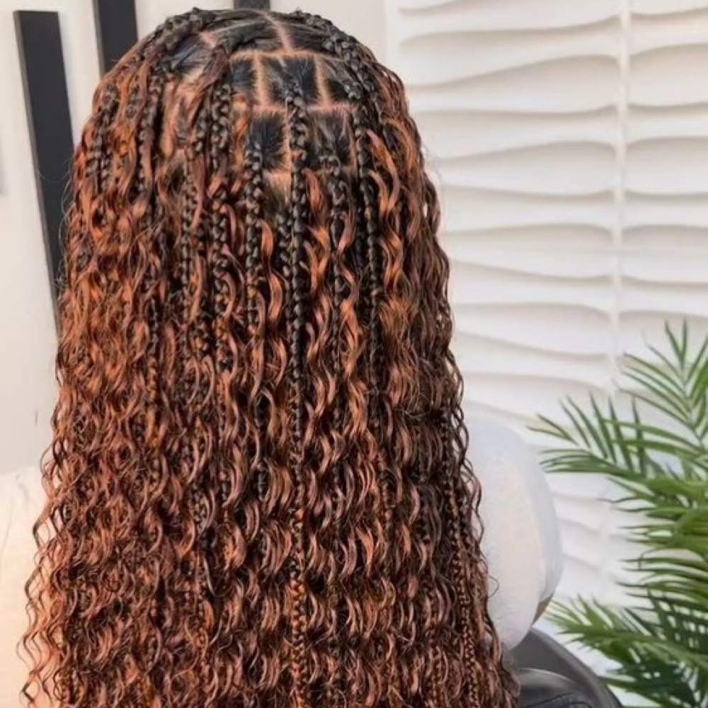 Knotless Goddess Braids at MsDeein Luxury Glam in Carrollton, TX