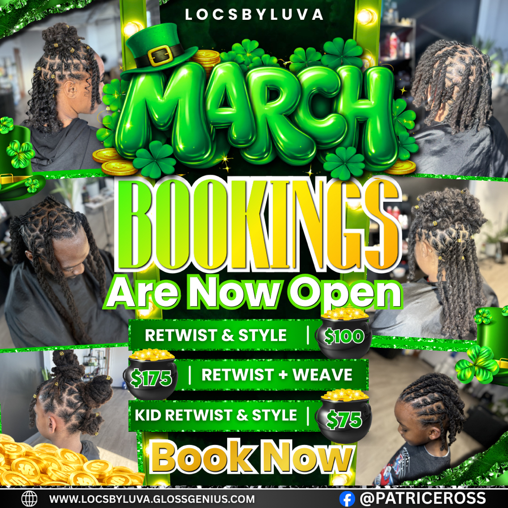 March Specialđź’— at Locsbyluva in Cincinnati, OH