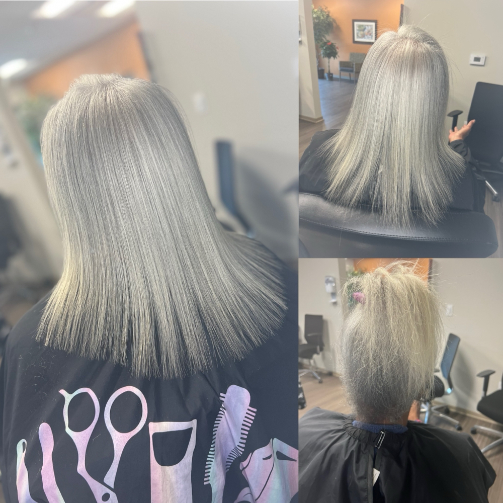 SENIOR PRESS AND FLATIRON ONLY at MRS KIM in Southfield, MI