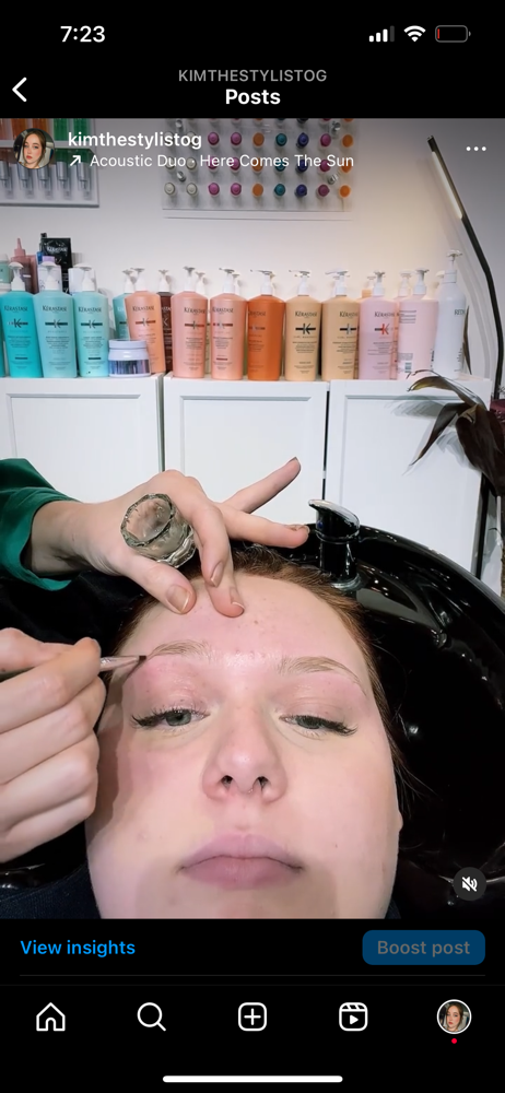 Eyebrow Services And Waxing