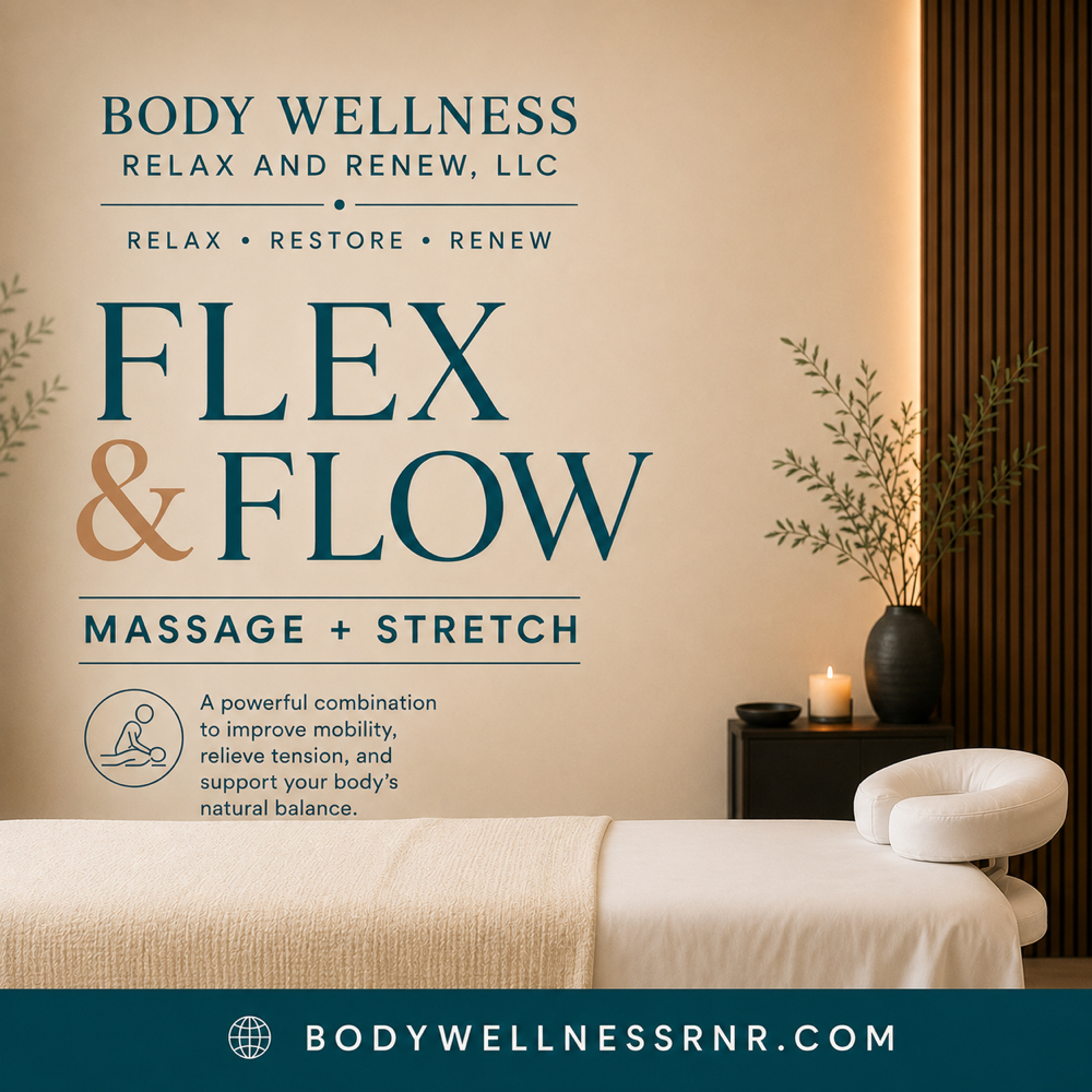 Flex & Flow Ritual at Body Wellness Relax and Renew, LLC in Wesley Chapel, FL