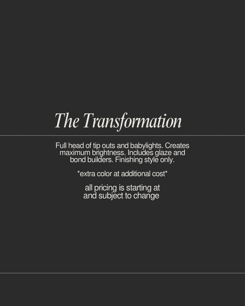 The Transformation