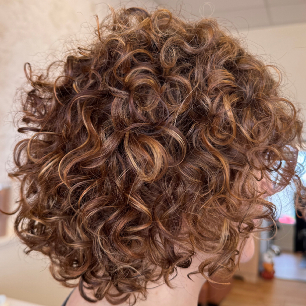 Signature Curly Haircut at Esencia Hair Studio in Nazareth, PA