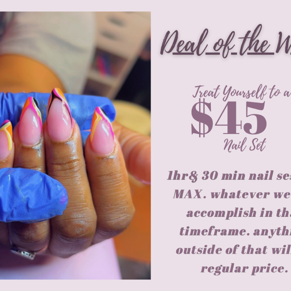 Deal Of The Week at Nail Journey with Jasz in Courtland, MS