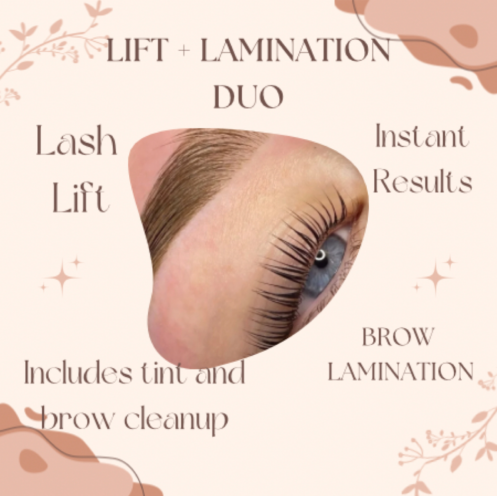 Lifted + Laminated Duo at Evergreen Esthetics in LaVernia, TX