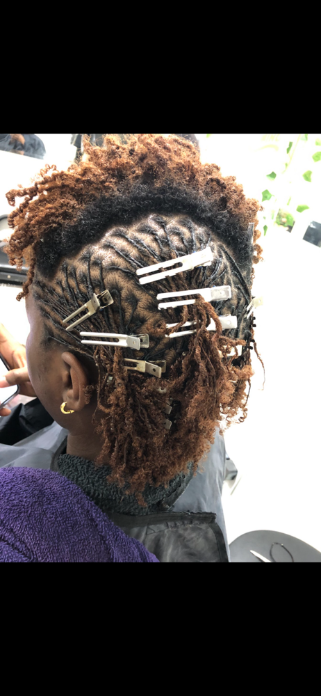 MICRO Loc Maintenance at ChariseRenee’J Hands of A Goddess in Kettering, MD