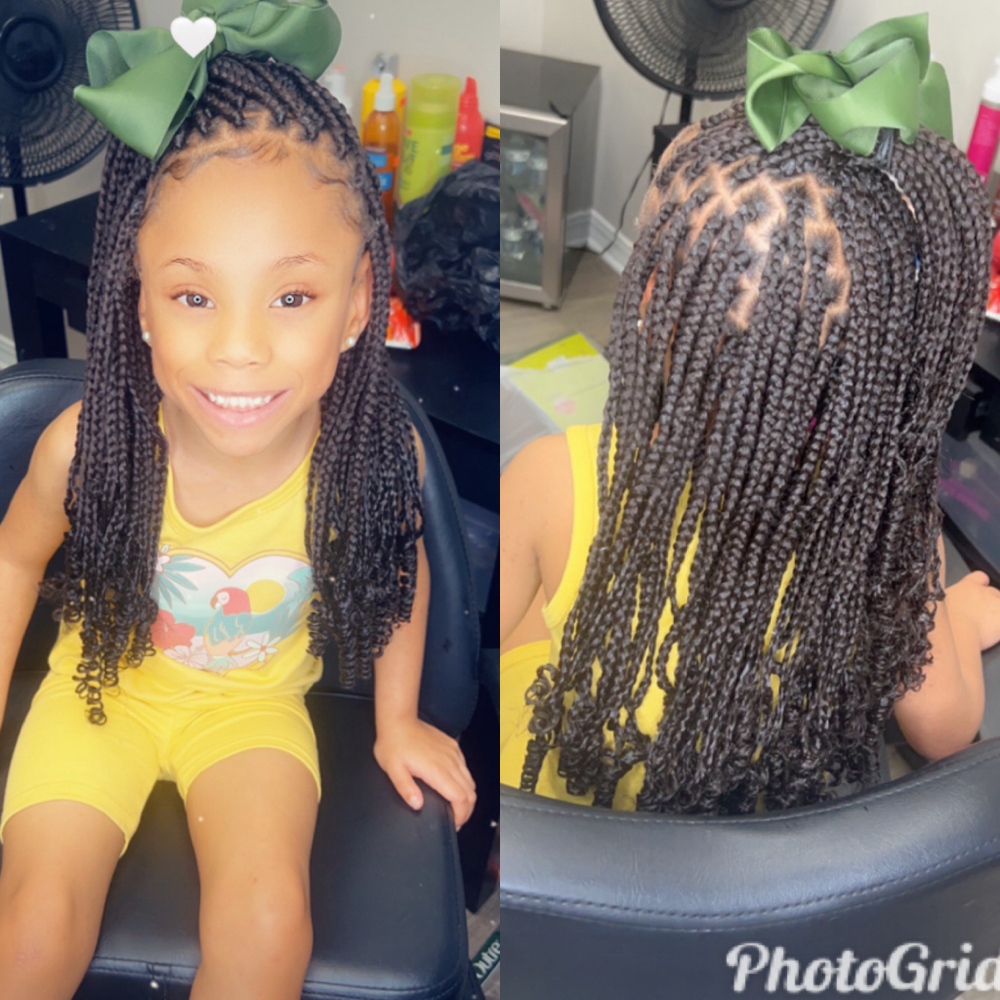 Kids Small Box Braids Ages 5-11