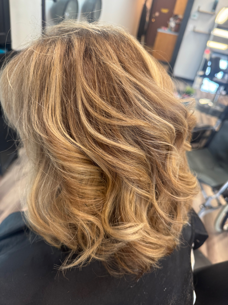 Root Retouch with Partial Highlight at Hair By Kacia in Chillicothe, OH