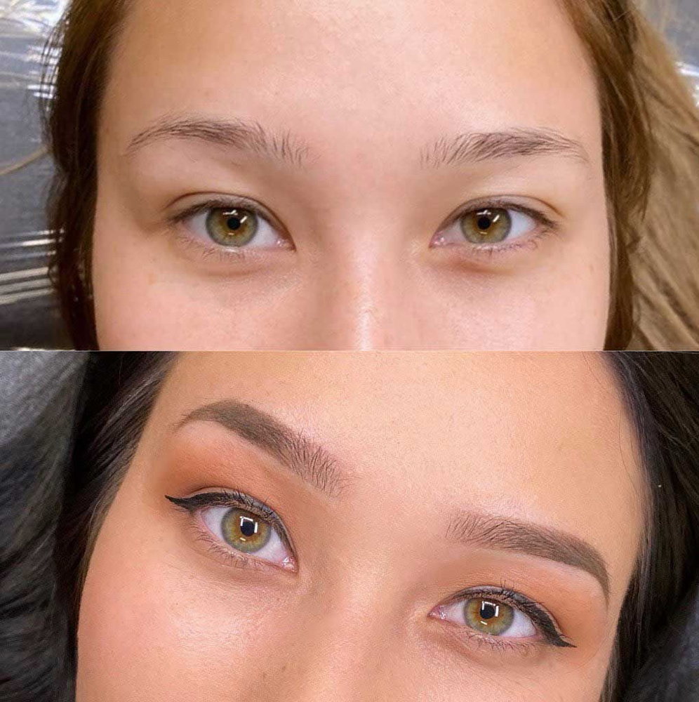 Ombre Brows at Skyn Deep Aesthetics in Bozeman, MT