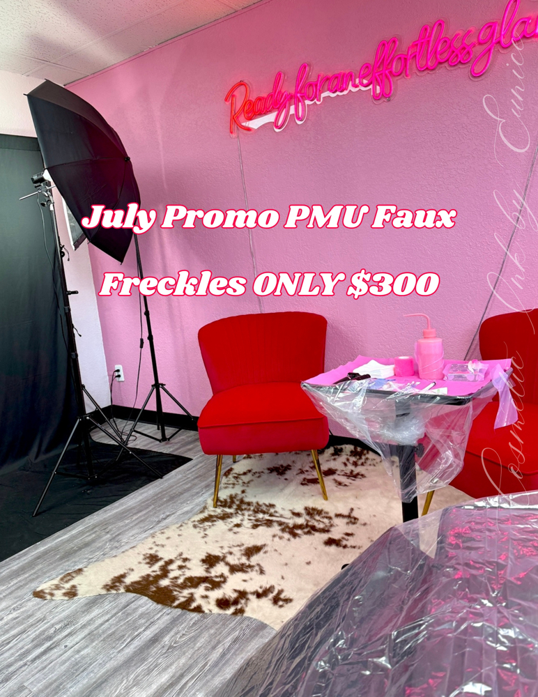 July Promo Faux Freckles
