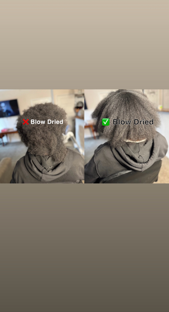 Blow dry