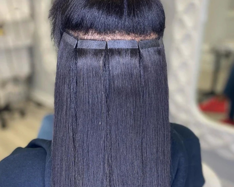 Tape-ins Extensions at Waseema  The Crown Therapist in Clifton Heights, PA