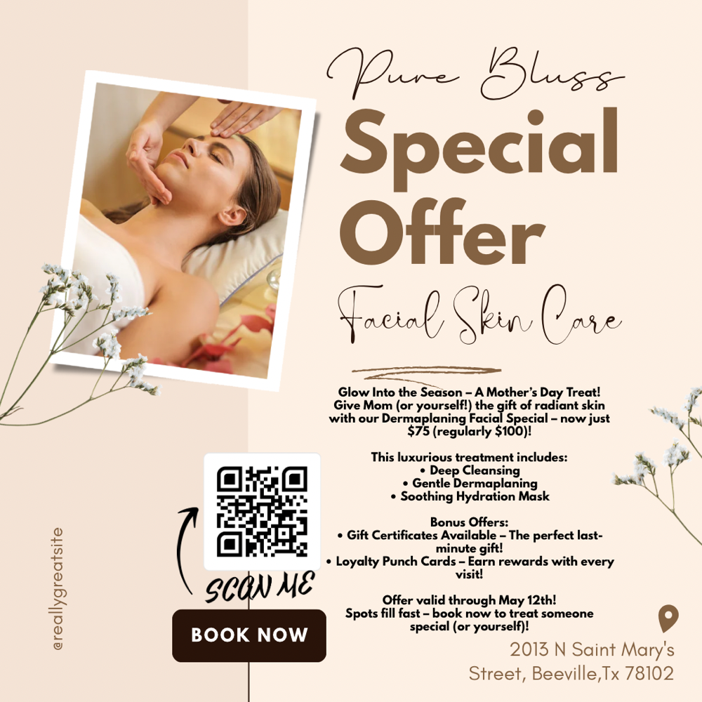 Mother's Day Dermaplaning Facial