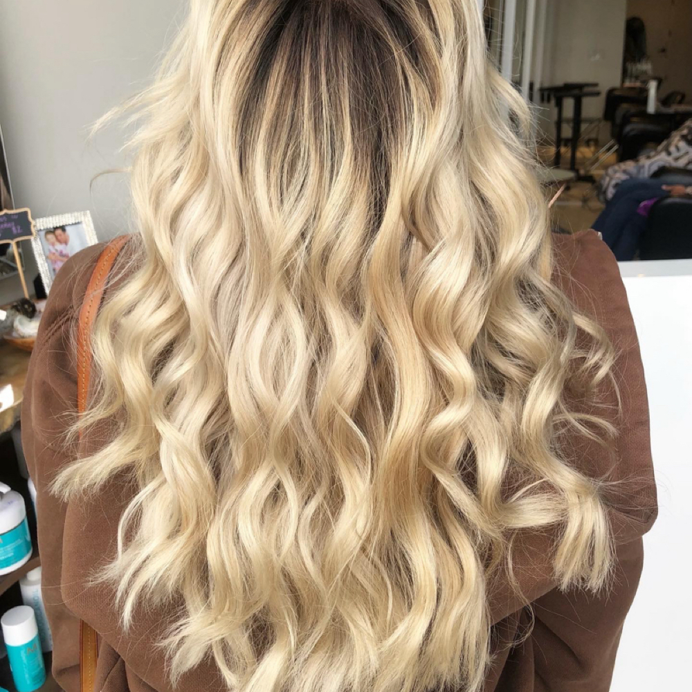 Cate Blow-Out & Hot Tool Style at Halo + Hive Salon in San Diego, CA