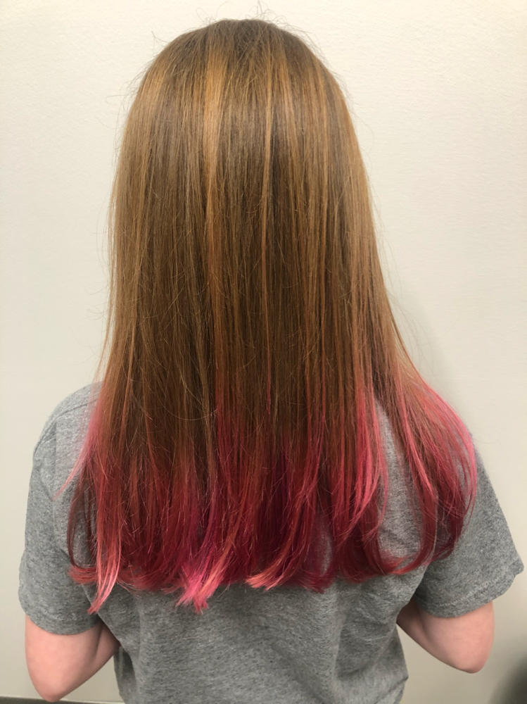 Glaze/Toner And Haircut