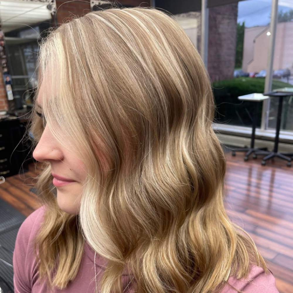 Custom Foiling at Rooted Beauty in Clarion, PA