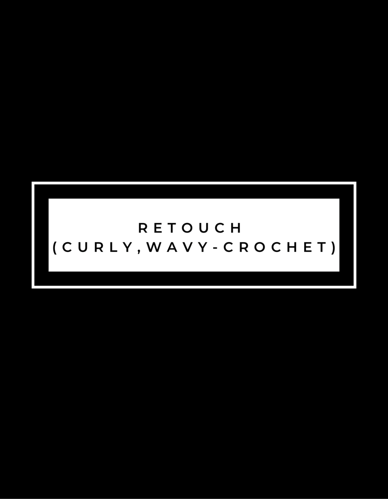 RETOUCH: Crochet curly-wavy styles