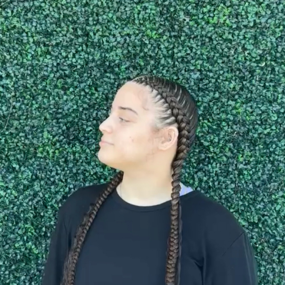 2 Braids at XXI Shēk Hair Co. in Kingsland, GA