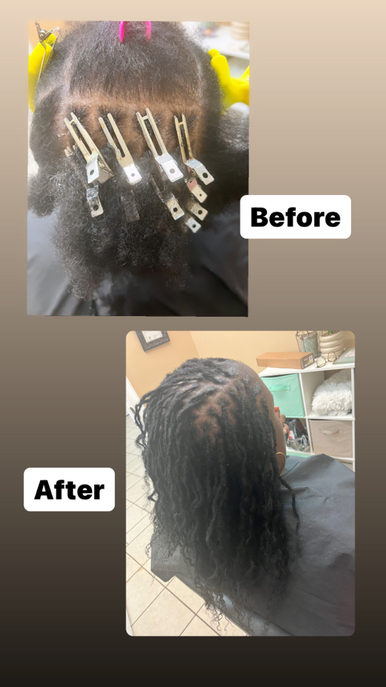 Loc Extensions W/ Hair Included