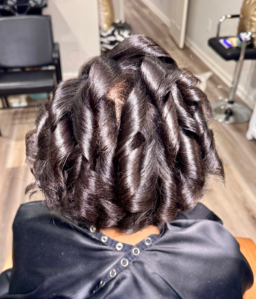 Traditional Press + Curl*