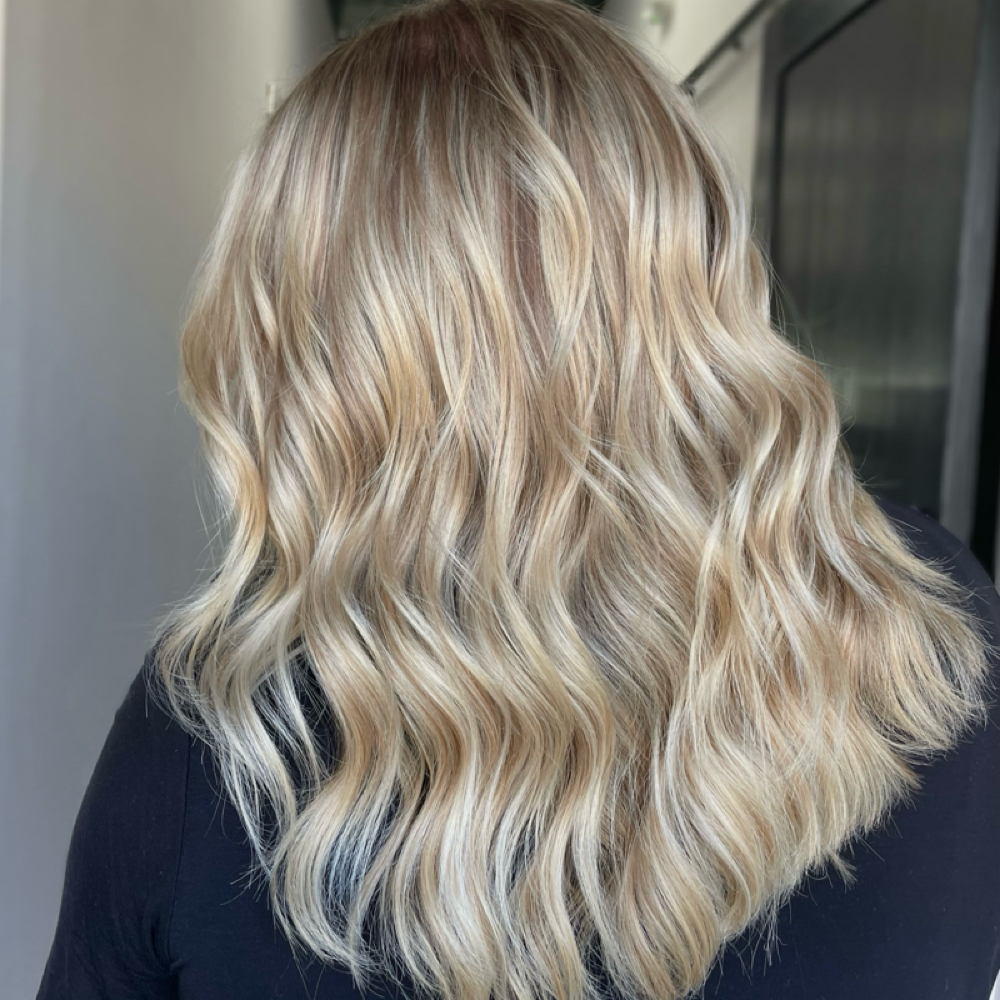 Bright Blonding at Holly Does Hair in Willoughby, OH