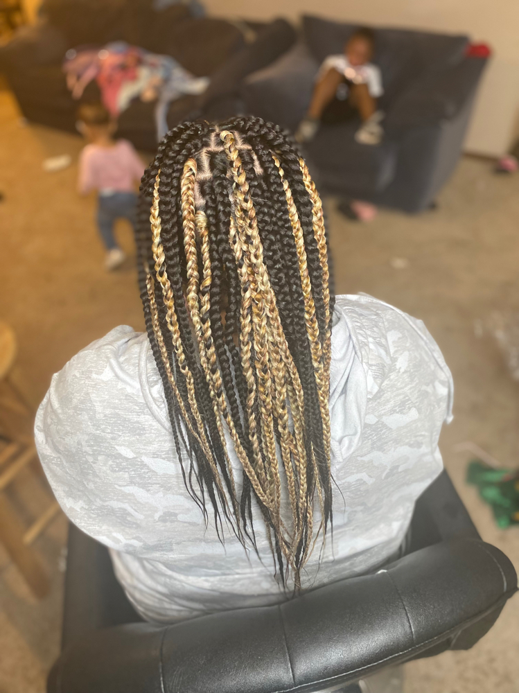 Medium Box Braids