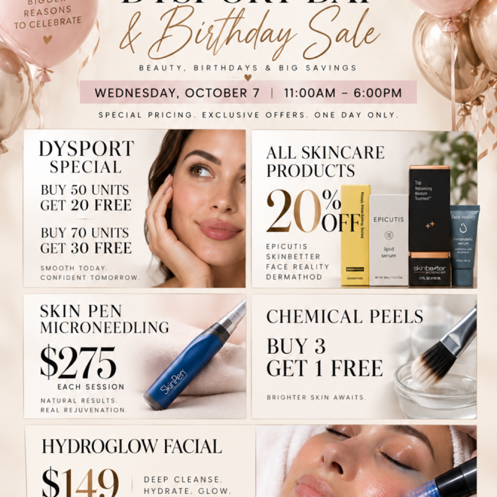 Dysport Day at HOUSE OF AESTHETICS AND WELLNESS in Littleton, CO