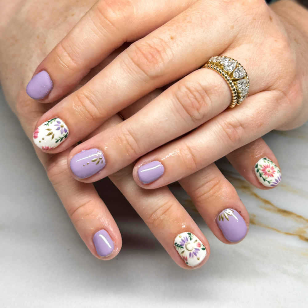 Basic Gel manicure at Ethereal Nail Artistry in Old Hickory, TN