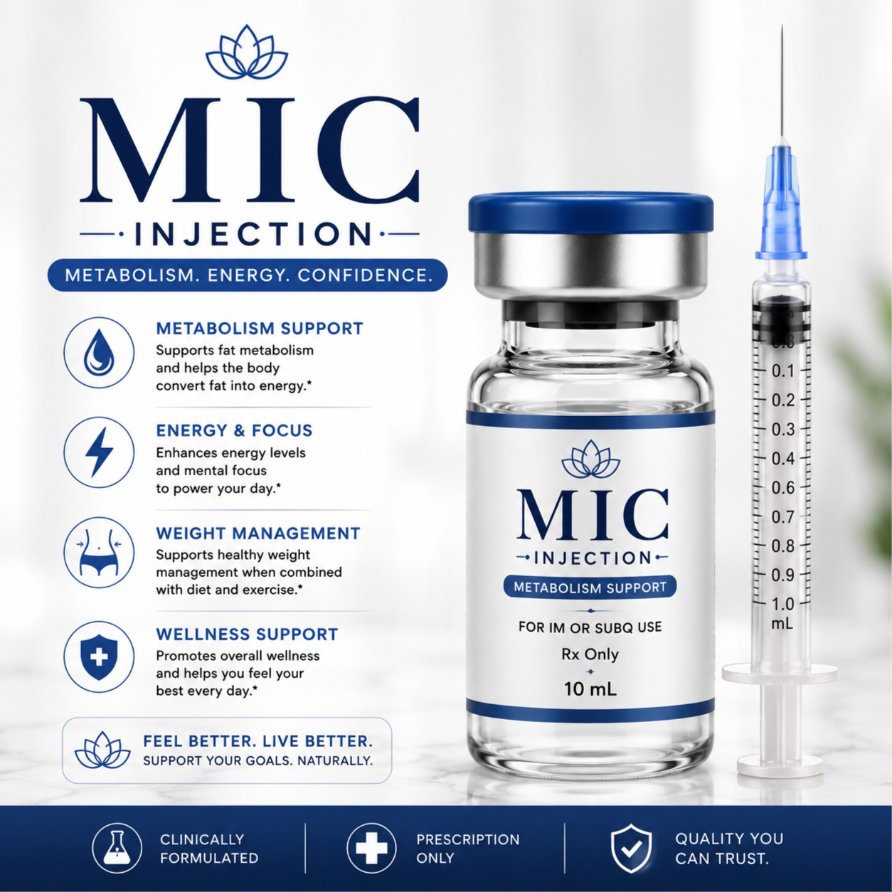 MIC Injection 💗 at Precision Total Health & Wellness Clinic in Plant City, FL