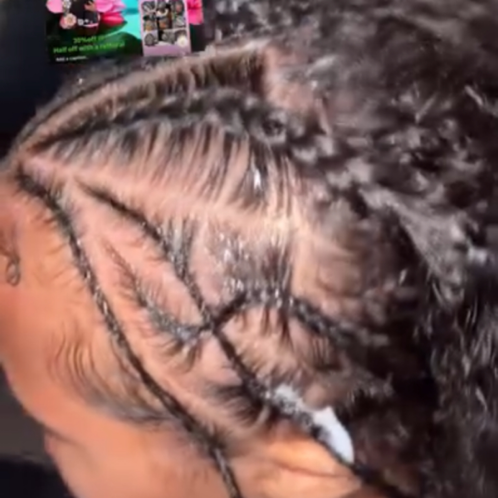 Tribal/fulani braids at Shelaia Taylor in Los Angeles, CA