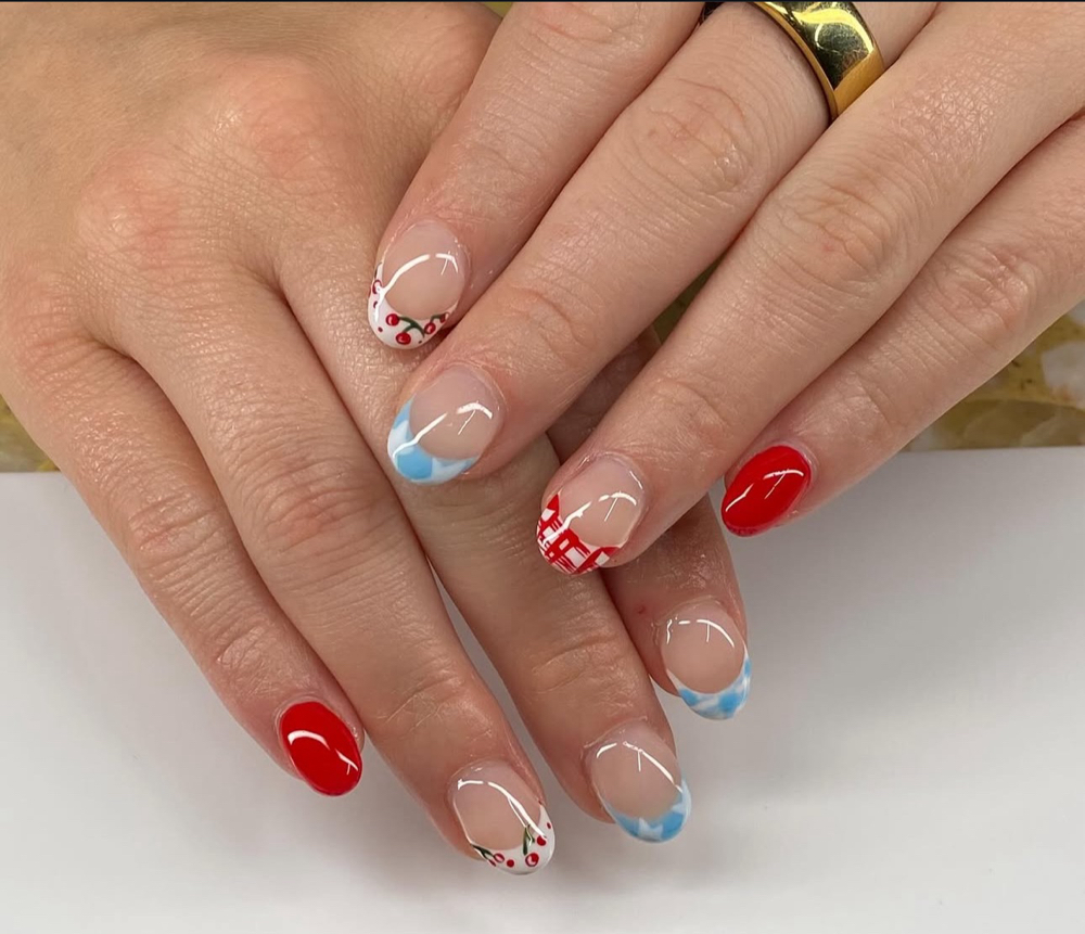 Acrylic Short Set
