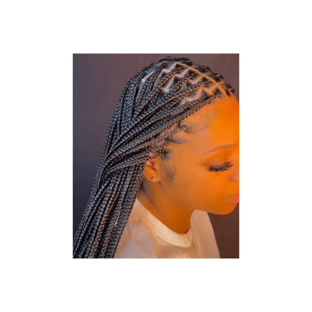 Knotless Braids at Braids & Stylez By Ray in Garland, TX