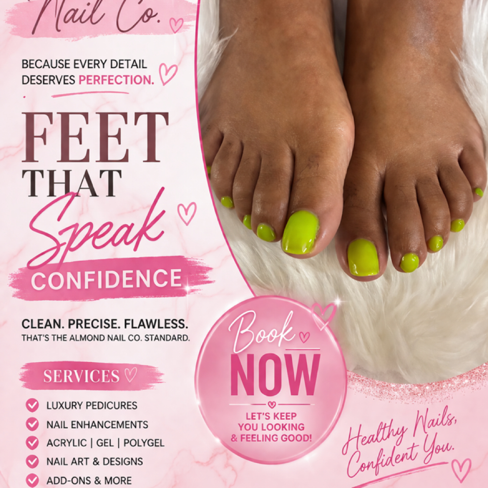 Women Spa Pedicure at AlmondNailCo in Grandblanc, MI