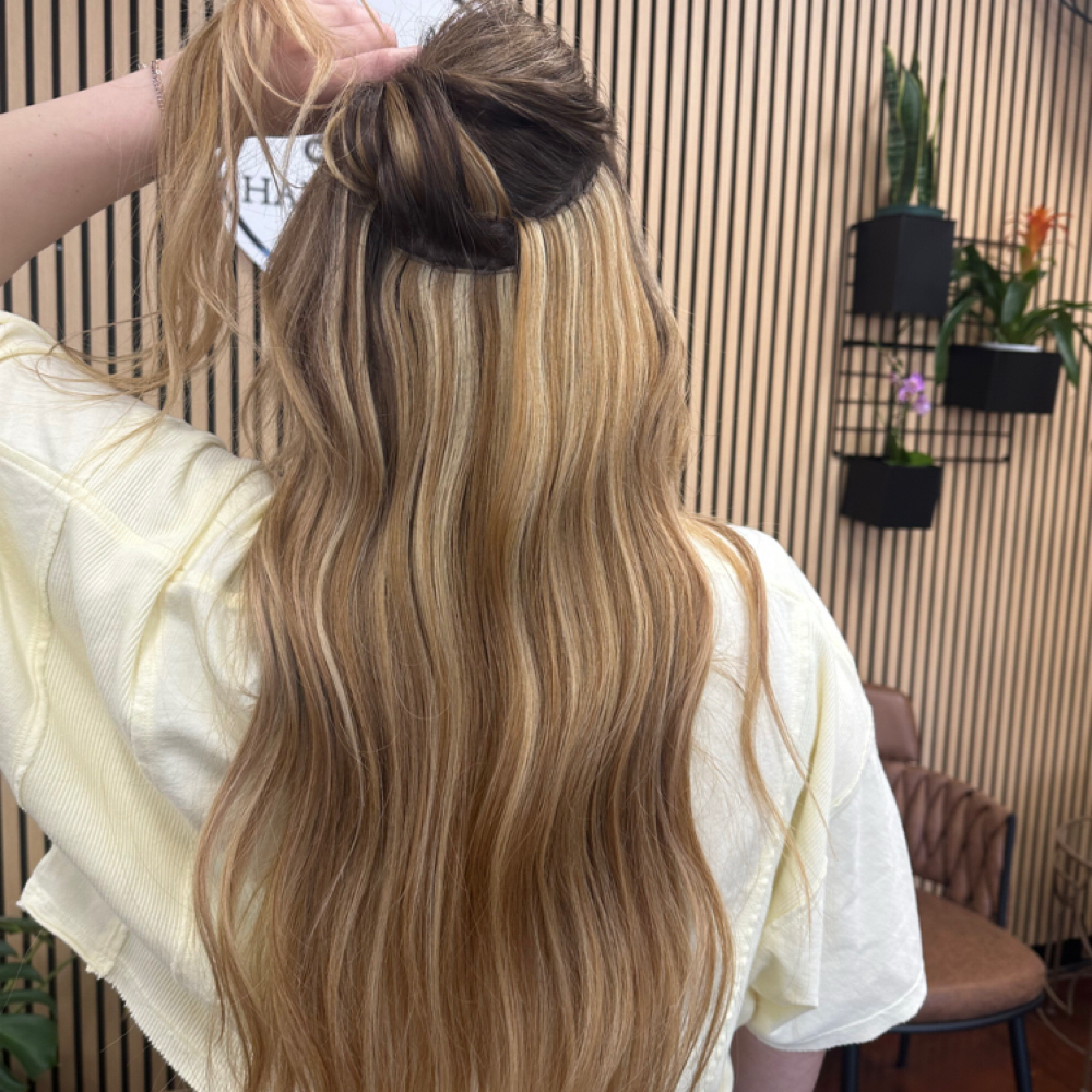 Extension Consultation at PNW Blonding & Extensions in Puyallup, WA