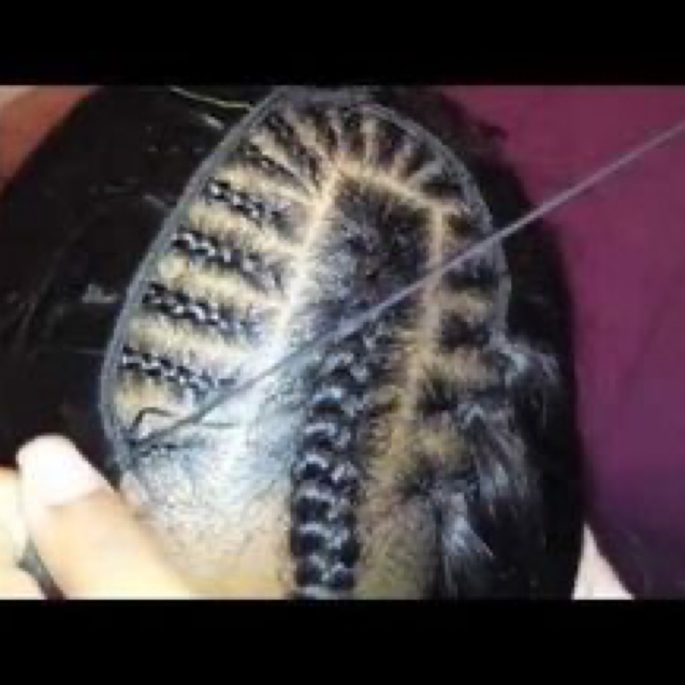 Sew-in at Locs & Lore in Katy, TX